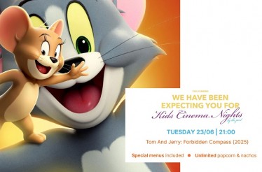 Kids Cinema by the Pool με Special Menu για 2 Άτομα! Ταινία «Τομ και Τζέρι: Η Απαγορευμένη Πυξίδα», στον ειδυλλιακό χώρο του Oceana Pool Bar, στο Hyatt Regency, την Τρίτη 23 Ιουνίου!