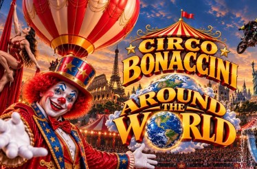 Το Circo Bonaccini Around The World στον Άλιμο! Ο γύρος του κόσμου στο τσίρκο με αερόστατα, σκηνικά, κοστούμια και 25 καλλιτέχνες, από 6 Νοεμβρίου έως 10 Ιανουαρίου!